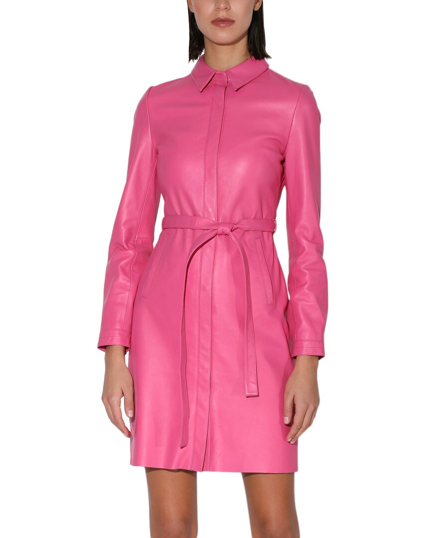 WALTER BAKER WALTER BAKER CLARA LEATHER DRESS WOMEN'S