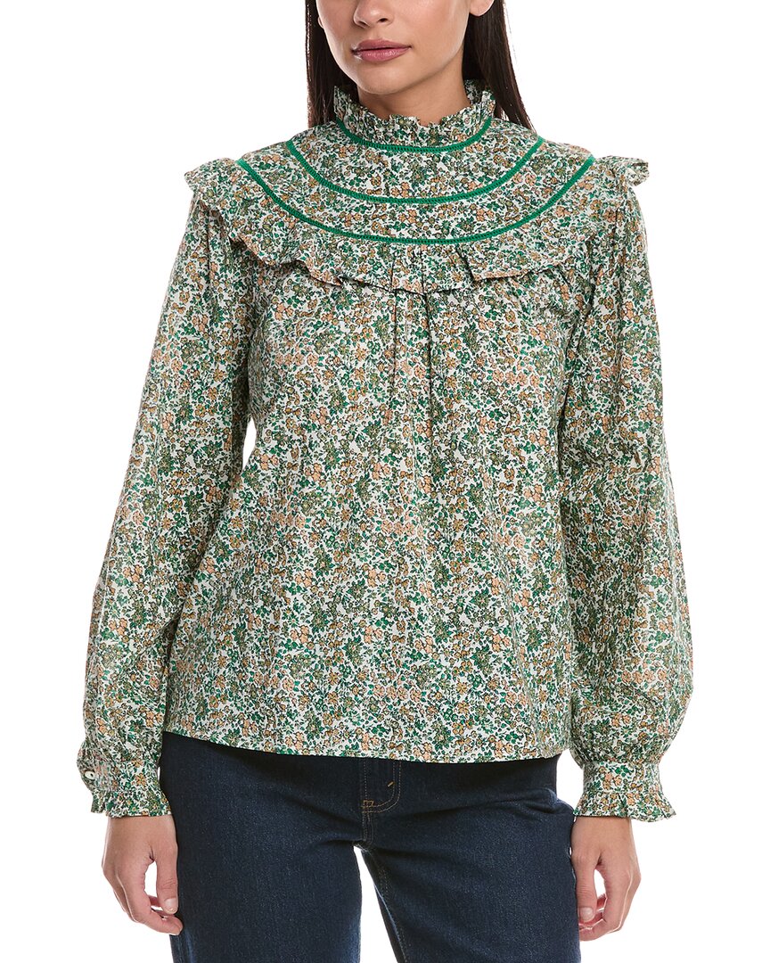 Ro's Garden Grenada Top In Green