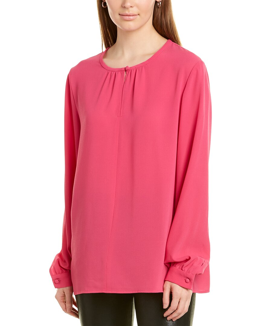 Image of Sara Campbell Crepe Blouse