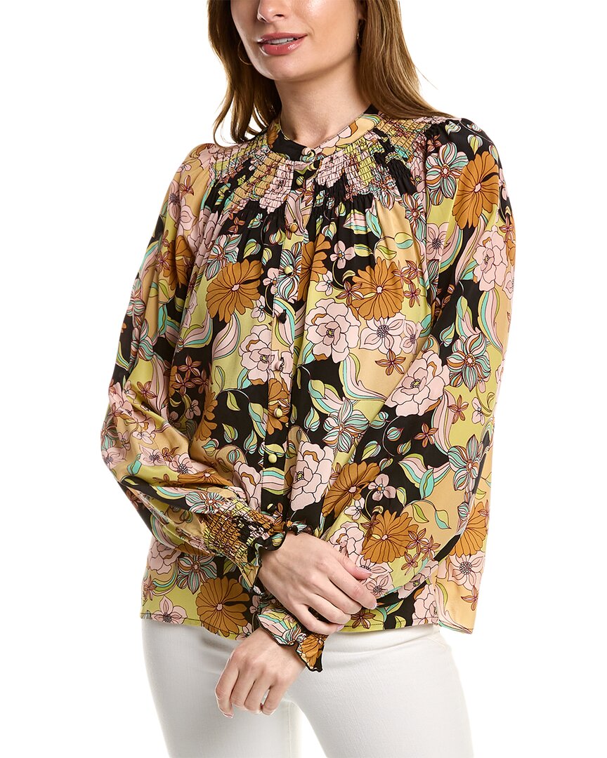 Shop Johnny Was Diana Silk Blouse