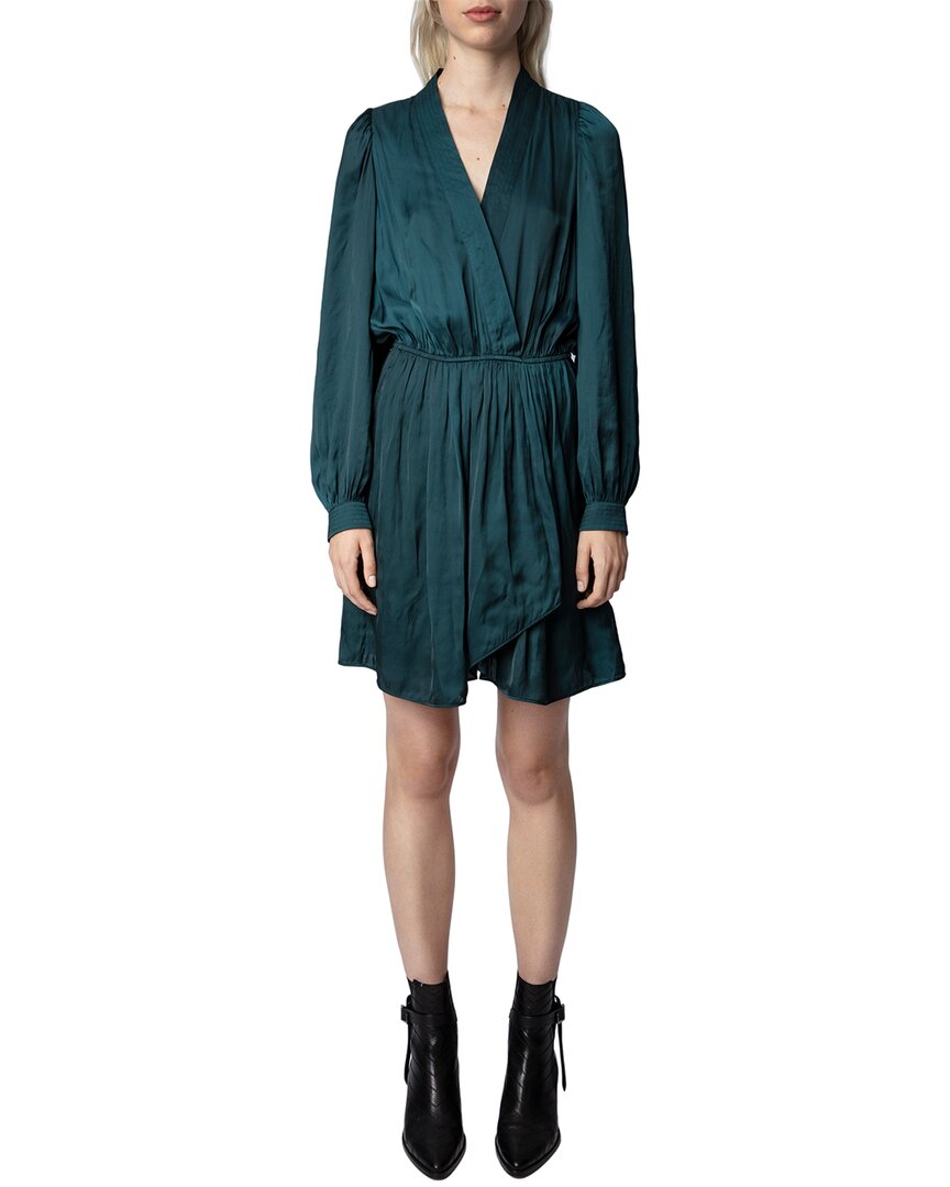 Shop Zadig & Voltaire Remember Satin Dress