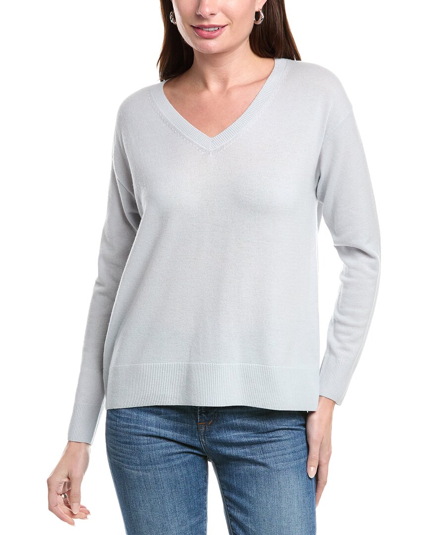 Vince Wool & Cashmere-blend Sweater In Blue