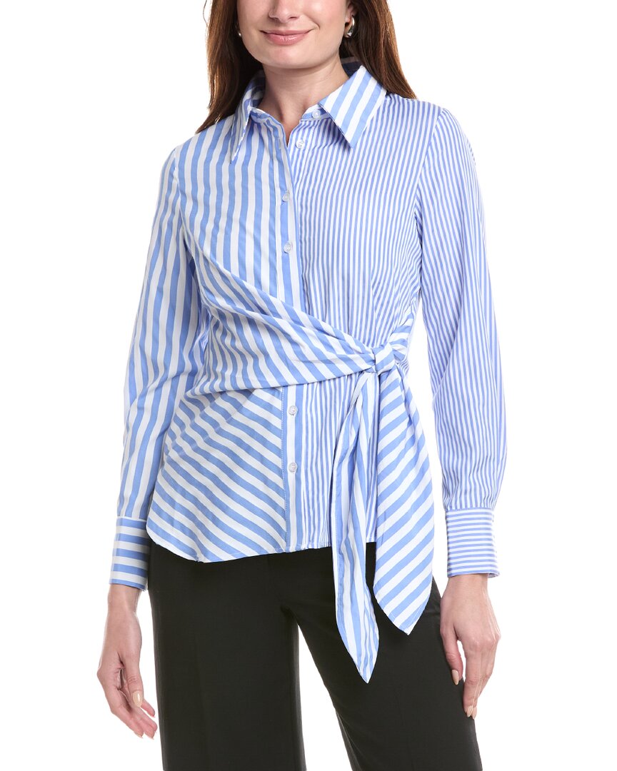 Gracia Side Tie Shirt