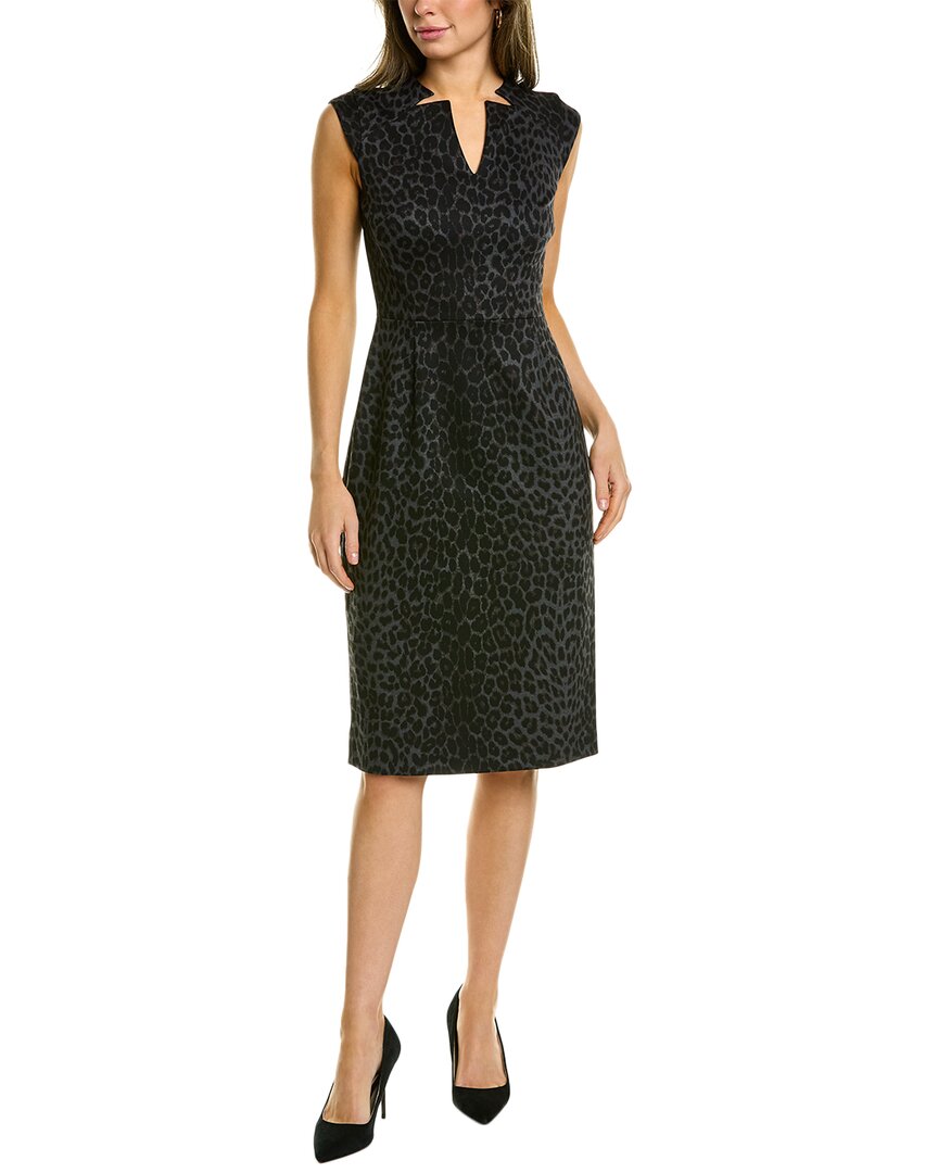 BROOKS BROTHERS BROOKS BROTHERS CAP SLEEVE SHEATH DRESS