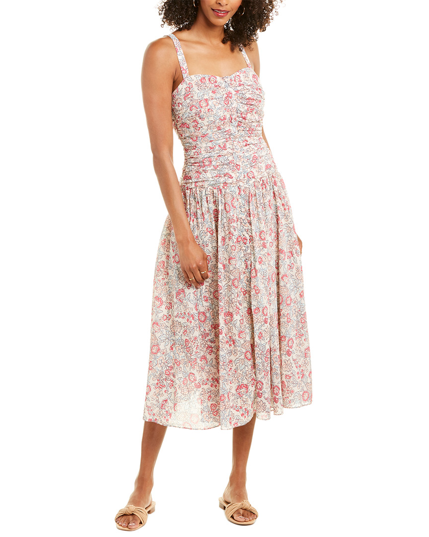 Image of La Vie Rebecca Taylor Falaise Midi Dress