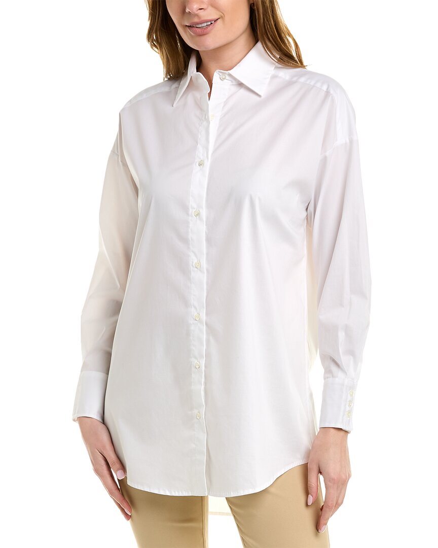 Shop J.mclaughlin Flannery Blouse In White
