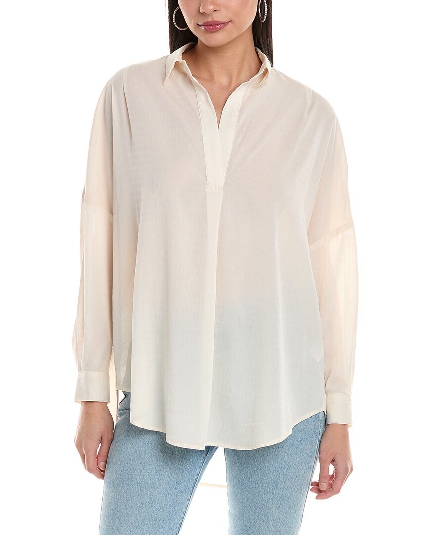 FRENCH CONNECTION FRENCH CONNECTION CLAR RHODES DRAPE SHIRT