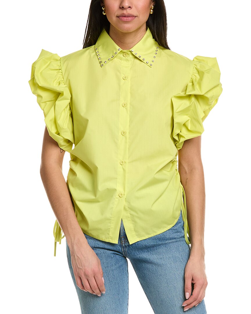 Beulah Blouse In Green