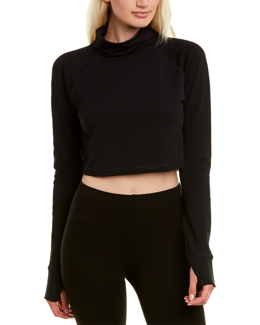 Image of Lole Crescent Wool-Blend Crop Top