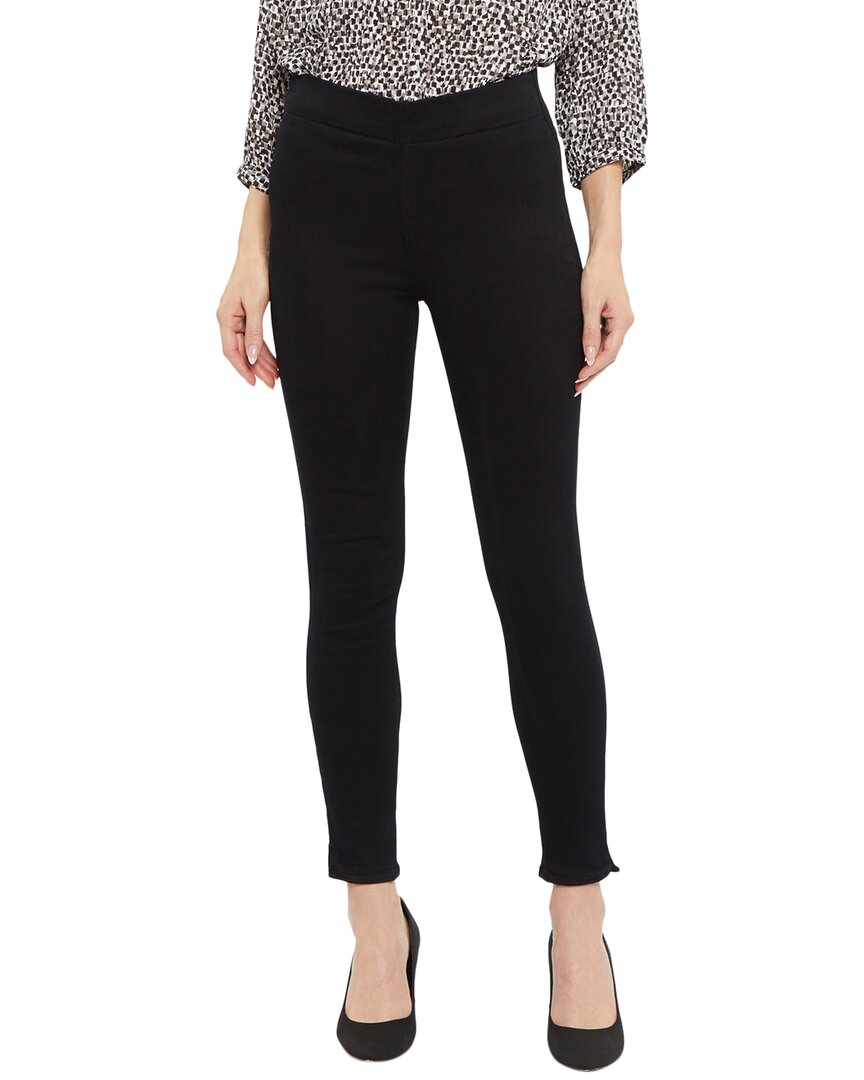 Nydj Petite Skinny Black Ankle Crop Jean