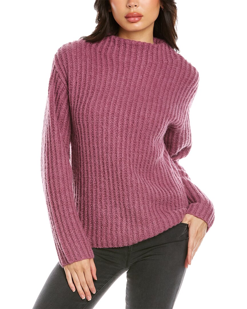 Vince funnel neck wool best sale blend sweater