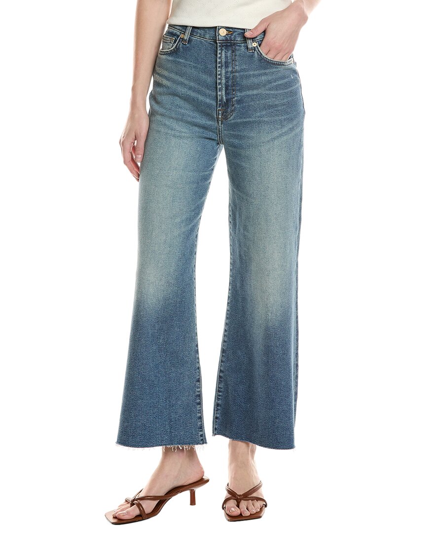 Shop 7 For All Mankind Luxe Vintage Jo Ultra High-rise Panorama Cropped Jean