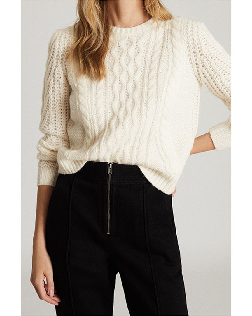 Shop Reiss Amelie Wool & Alpaca-blend Sweater