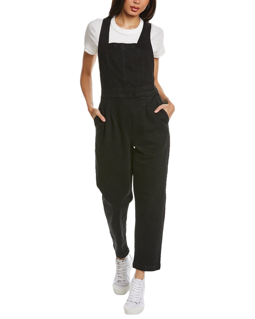 Madewell Novelty Tapered Leg Overall In Black
