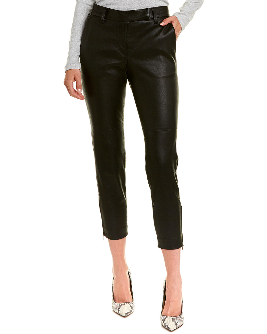 Brunello Cucinelli Leather Pant Women's 42 | eBay