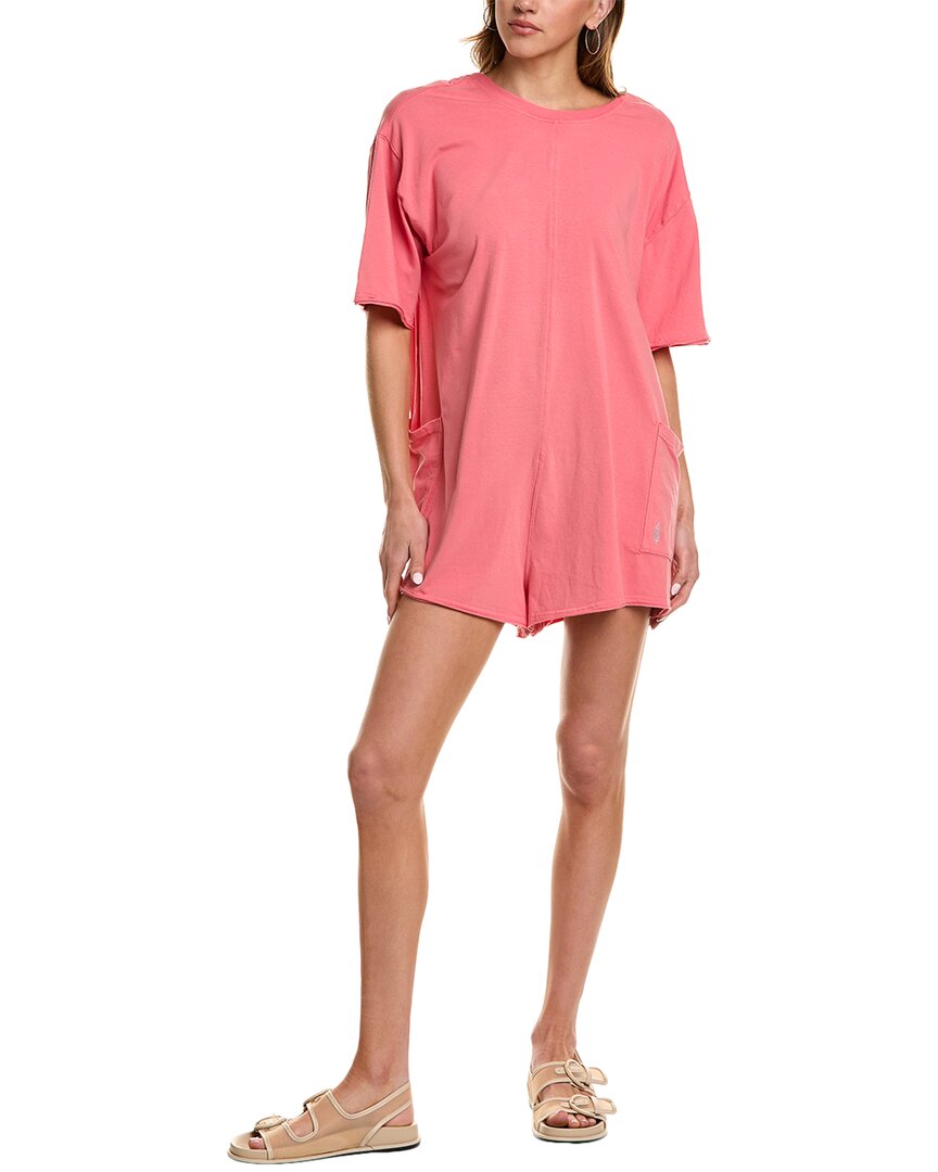 Free People Hot Shot T-shirt Romper