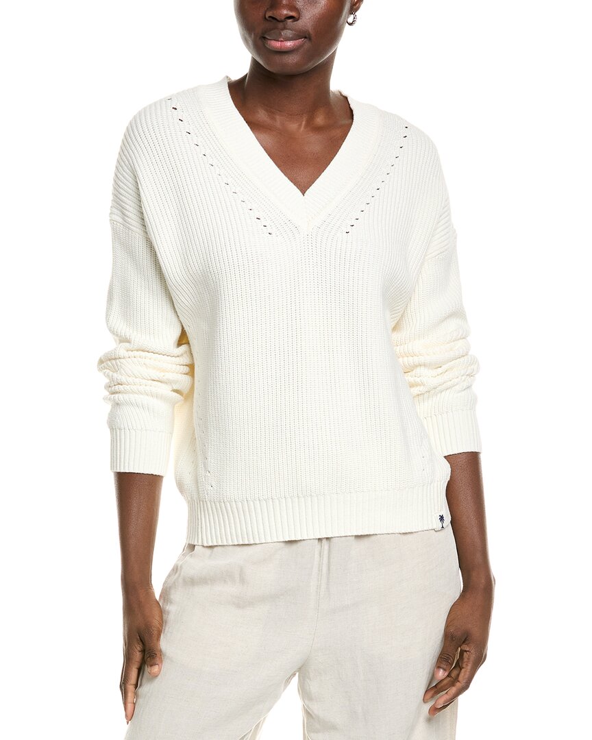 Tommy Bahama Indigo Palms Salt Wash V-neck Sweater