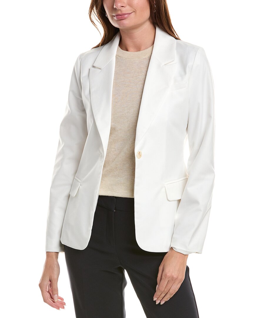 Gracia Blazer In White