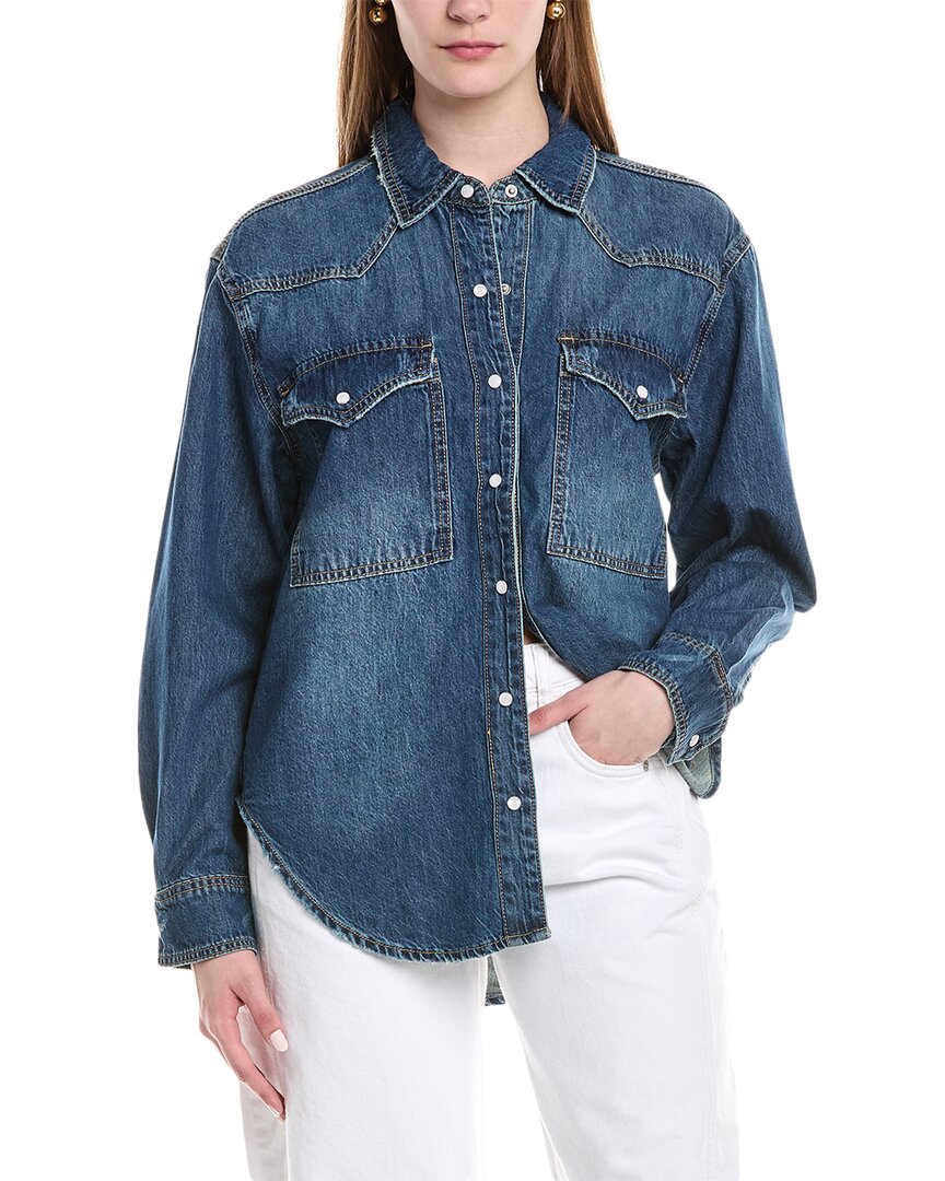 BLANKNYC BLANK NYC RAIN SHOWER DENIM SHIRT