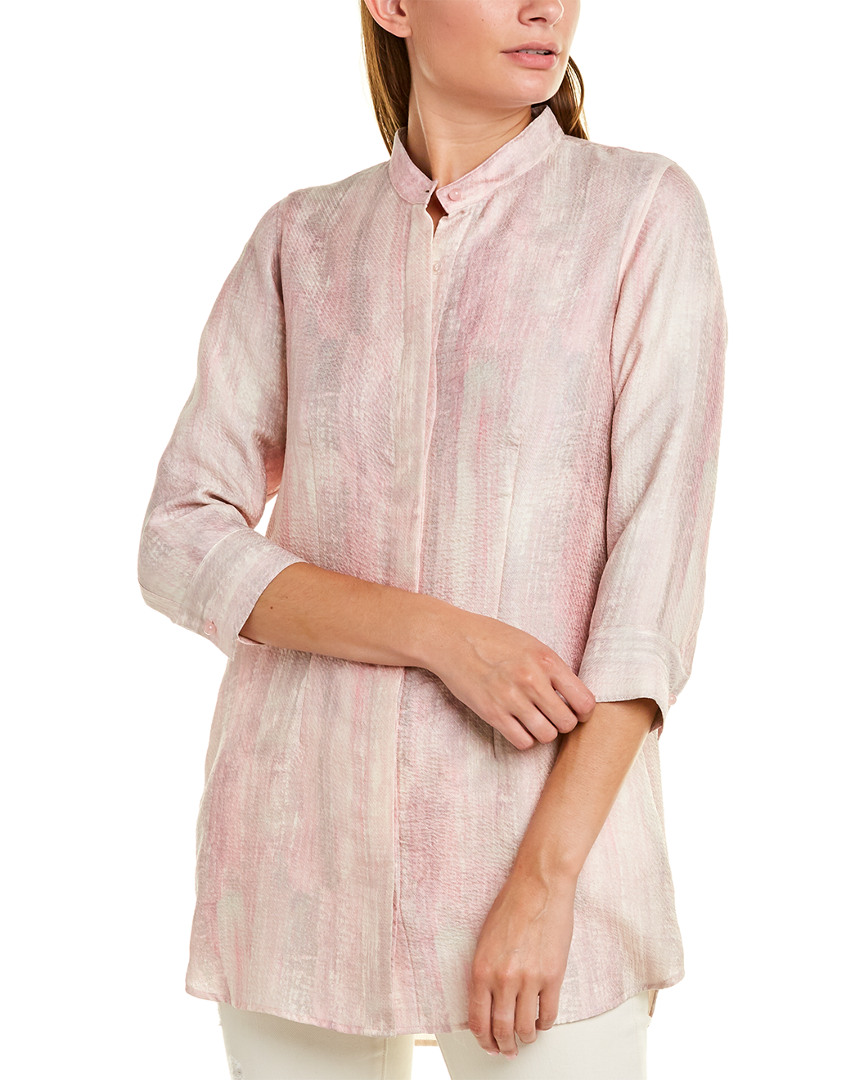 Image of Leggiadro St Martin Silk-Blend Shirt