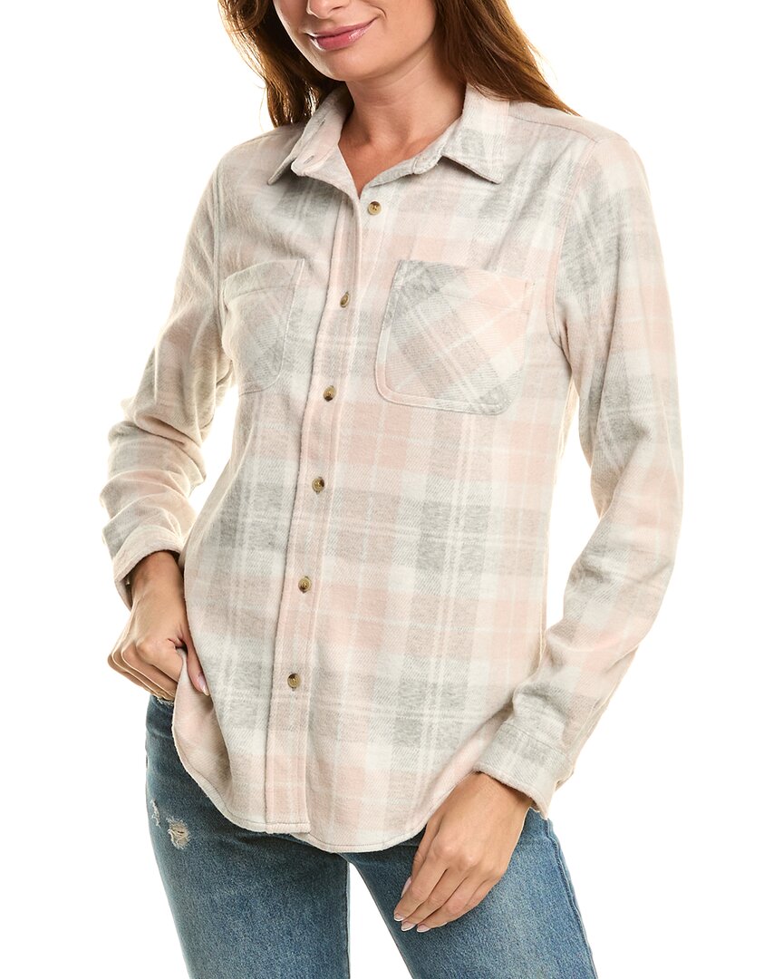 BEACHLUNCHLOUNGE BEACHLUNCHLOUNGE BUTTON FRONT SHIRT JACKET 