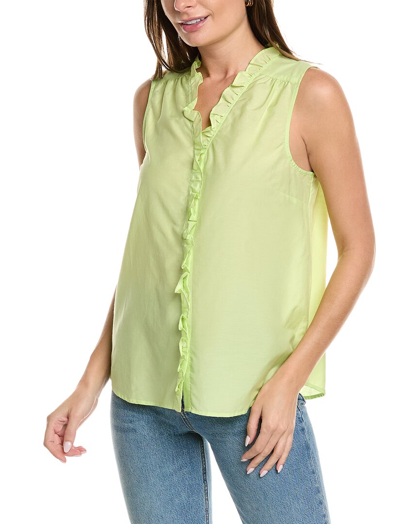 TOMMY BAHAMA TOMMY BAHAMA AGUA AMARA SILK-BLEND TOP