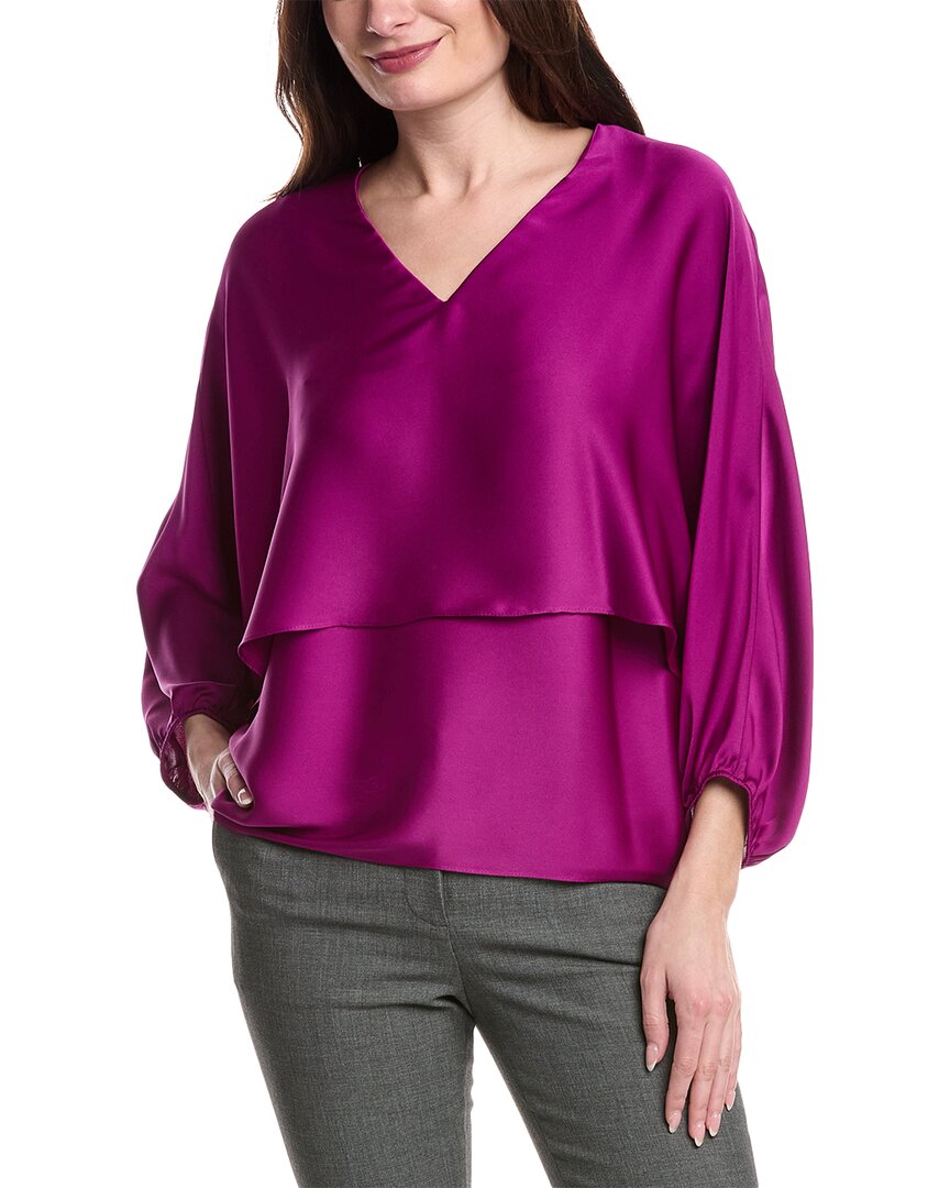 Joseph Ribkoff Blouse In Purple