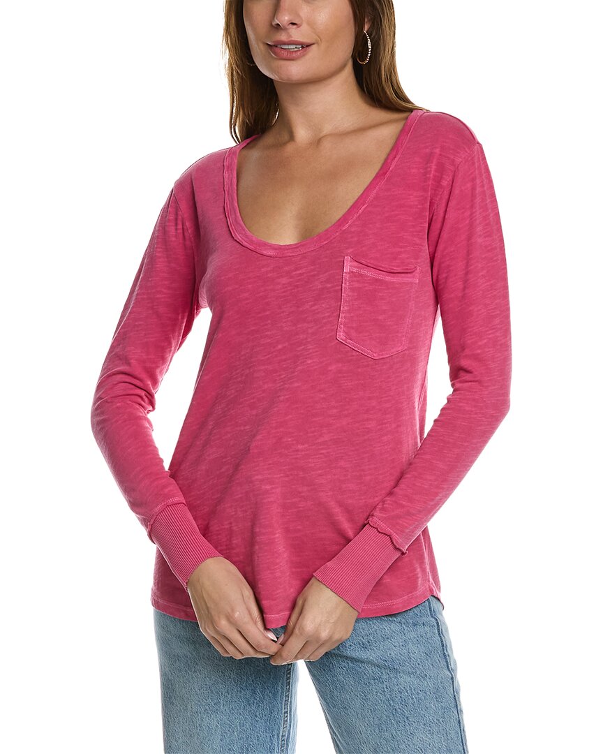 Shop Grey State Top In Pink