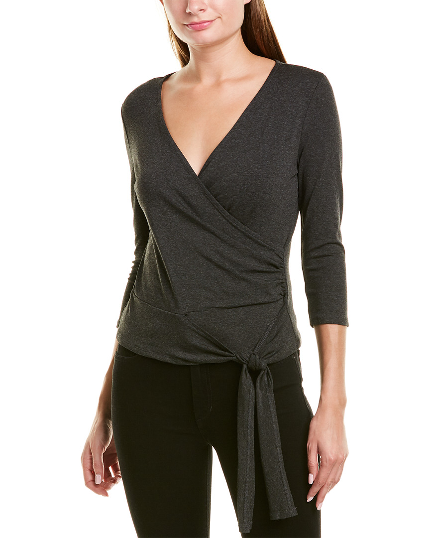 Image of Vince Camuto Faux Wrap Top