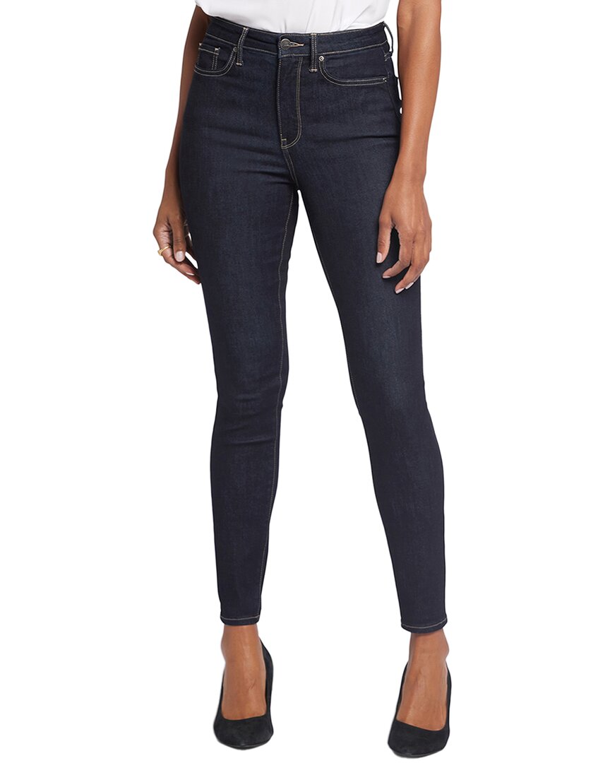 Nydj Alina Stretch Dk Enzyme Skinny Ankle Jeans In Blue