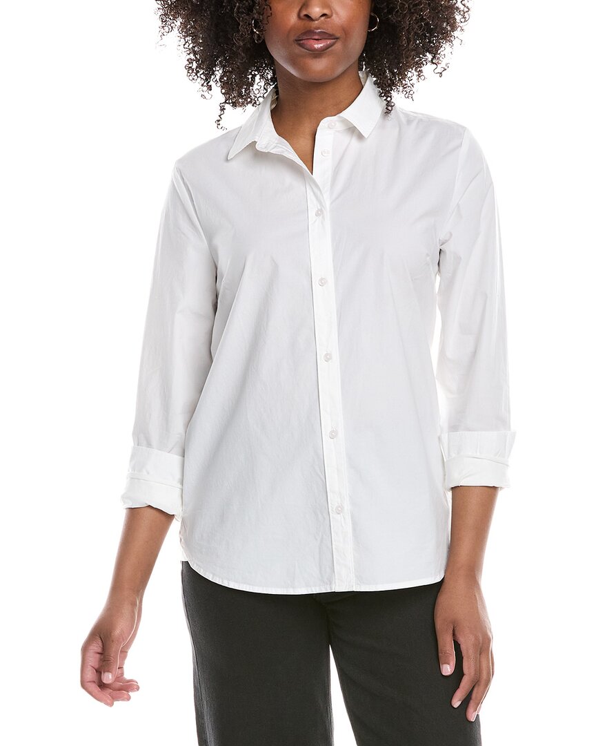 7 For All Mankind Classic Shirt In White