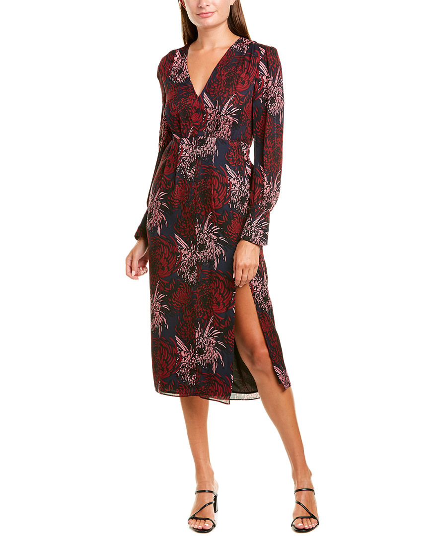 Image of A.L.C. Bailey Silk Midi Dress