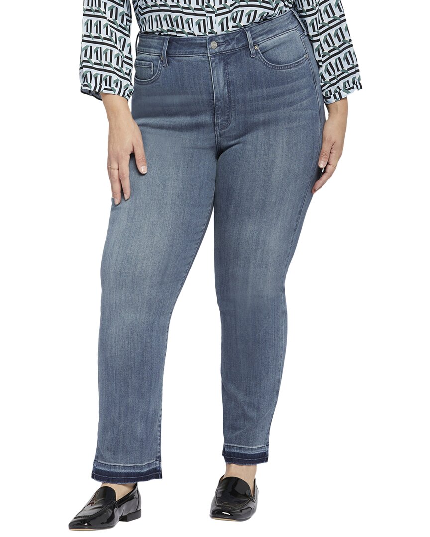 Nydj Plus High Rise Playlist Straight Leg Jean