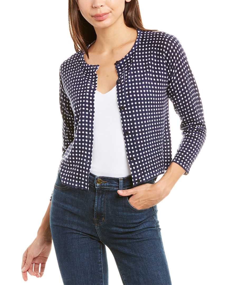 Image of Samantha Sung Lynette Wool & Silk-Blend Cardigan