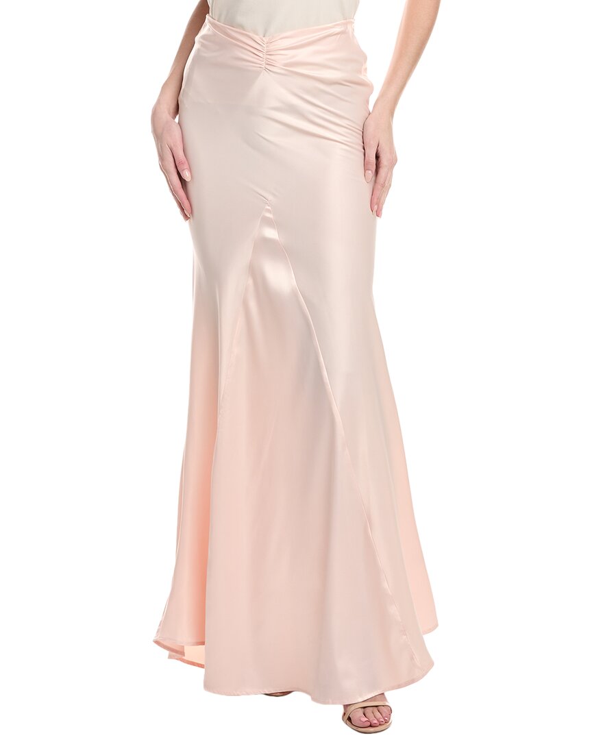 Avantlook Maxi Skirt In Beige