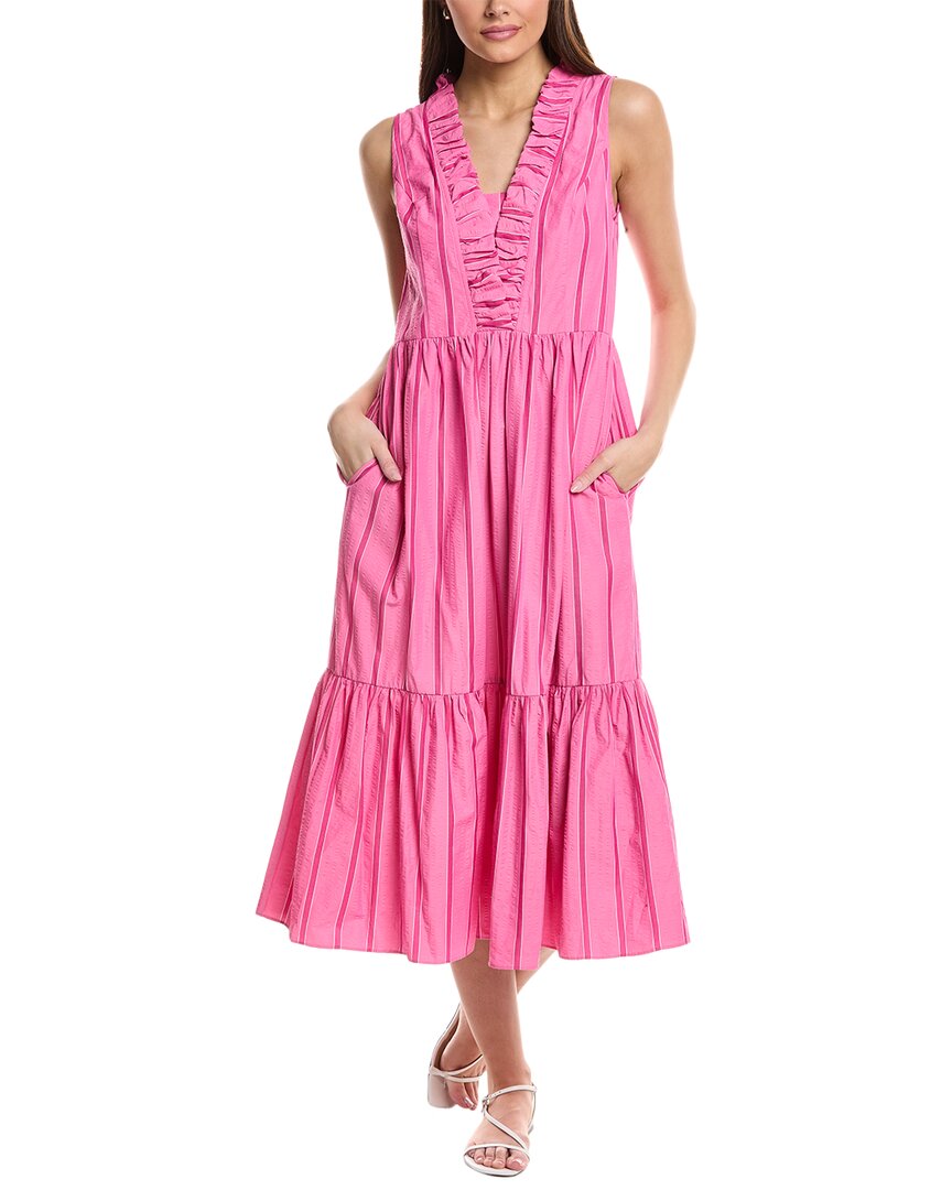 DUFFIELD LANE DUFFIELD LANE DELPHINE MIDI DRESS