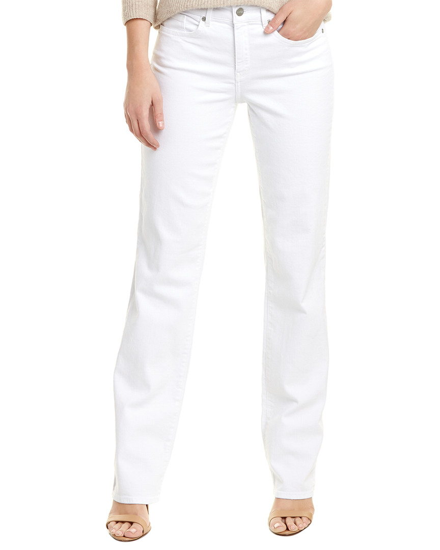 Nydj Marilyn Straight Leg Jeans In White