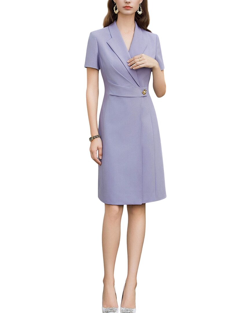 Anette Mini Dress In Gray