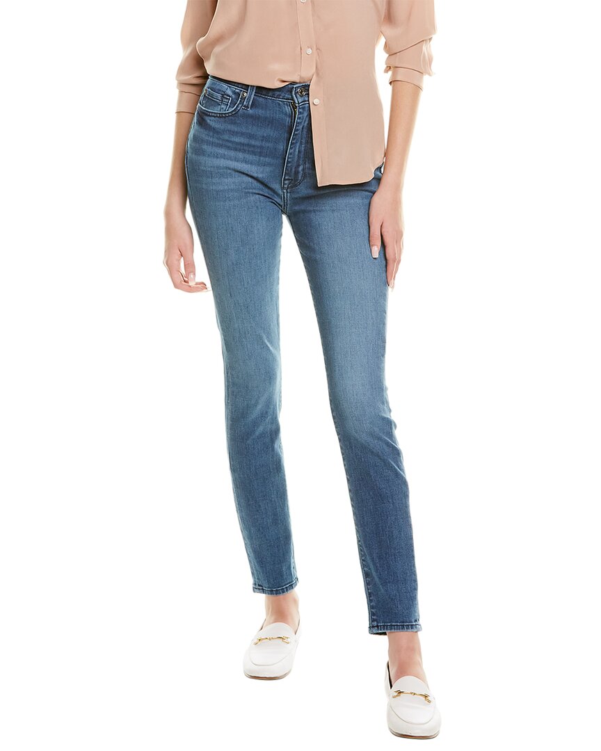7 For All Mankind Alfred High-waist Skinny Jean In Blue