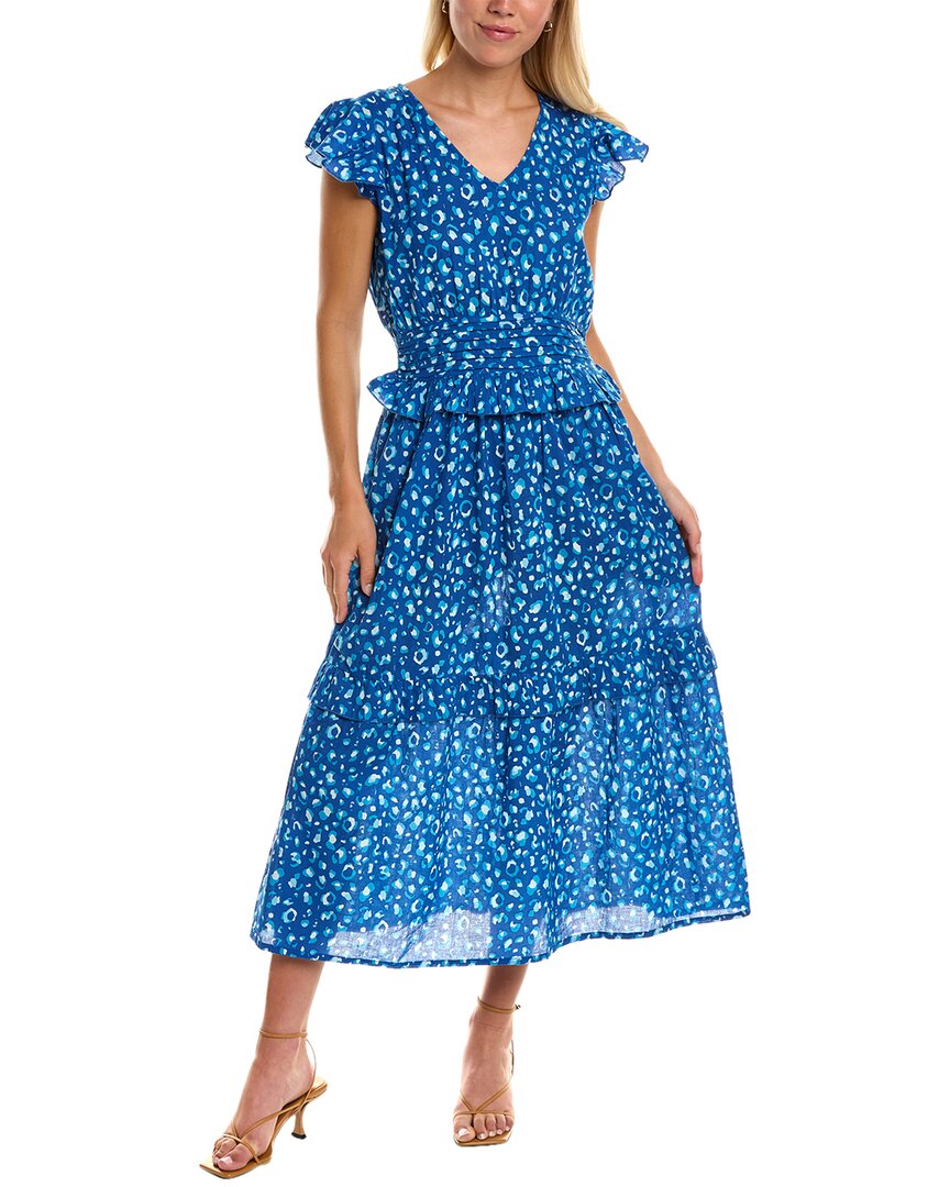 Jude Connally Cleo Dress In Blue | ModeSens