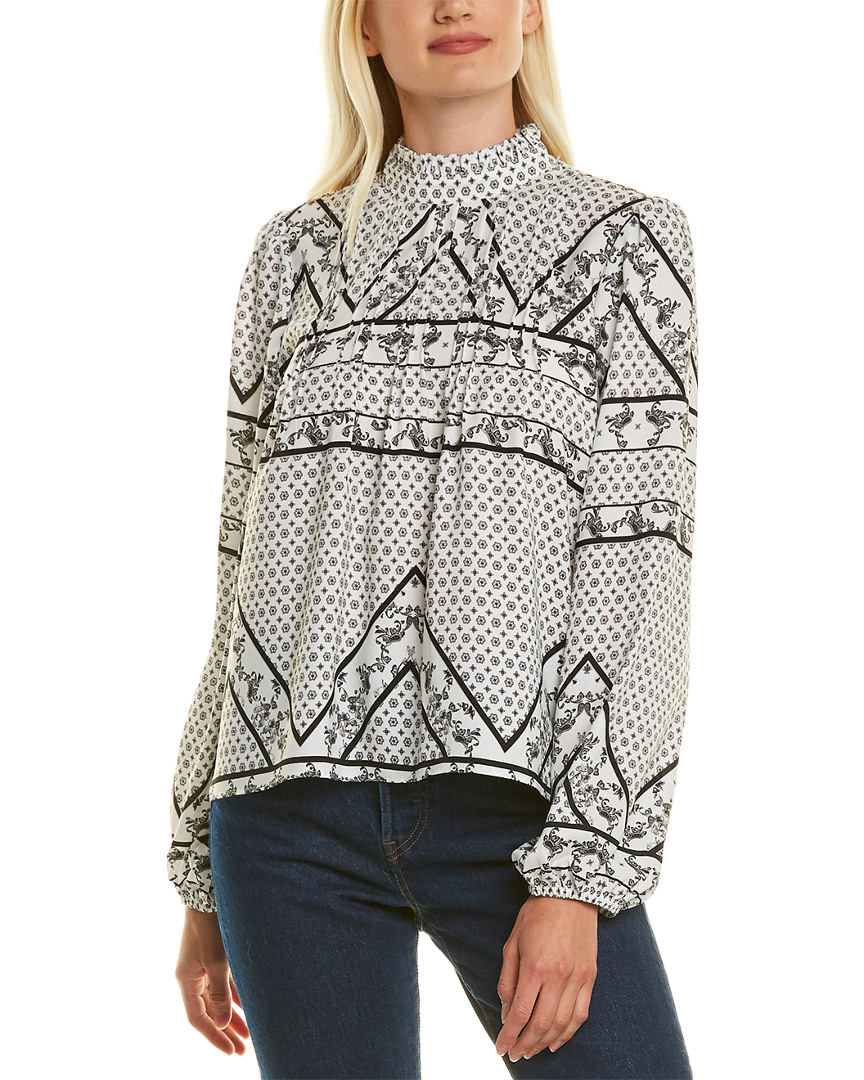 Image of Maison D'amelie Pintuck Top