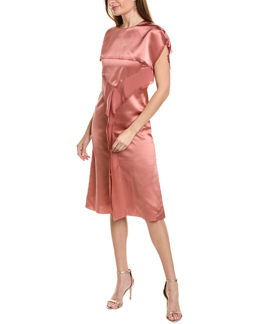 Shop Cedric Charlier Dress In Pink