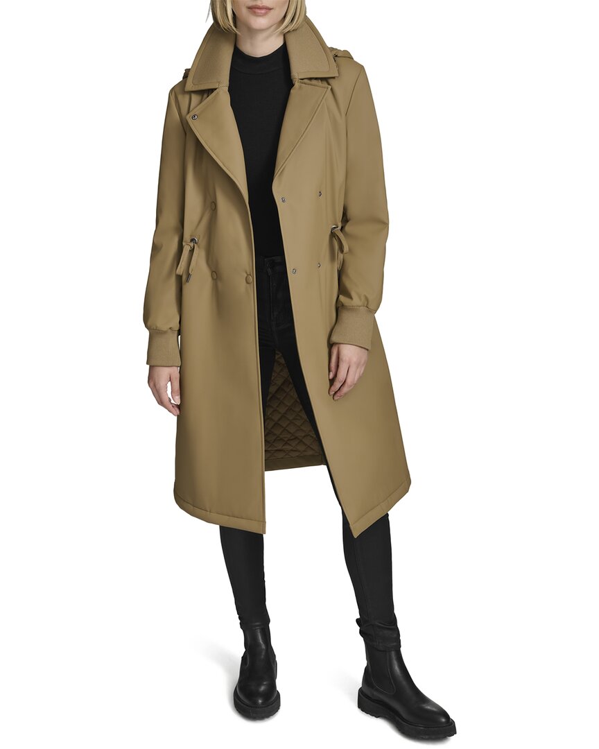 Andrew Marc Finley Water Resistant Trench Coat