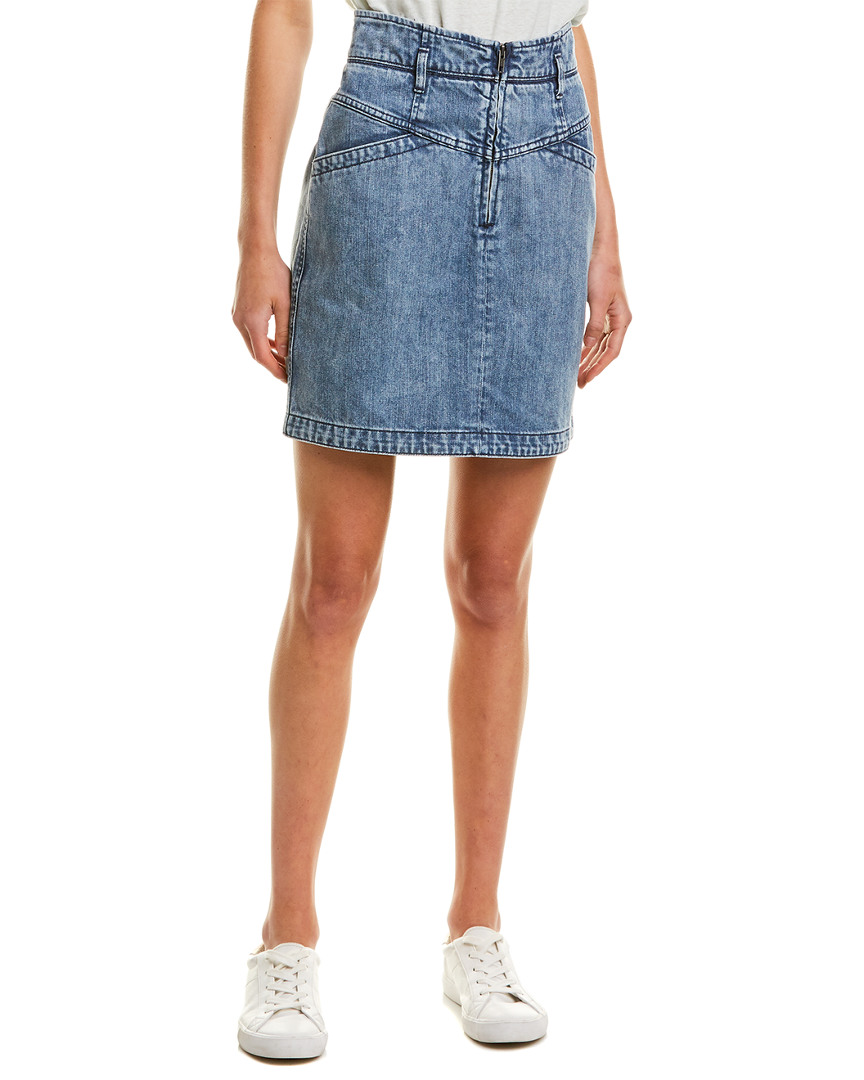 Image of La Vie by Rebecca Taylor Denim Mini Skirt