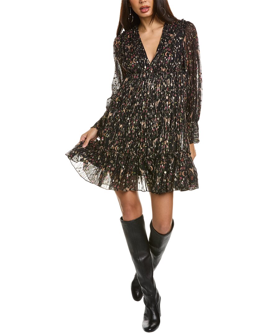 long sleeve mesh floral dress Z SUPPLY Spellbound Mesh Floral Maxi Dress COCONUT / XS