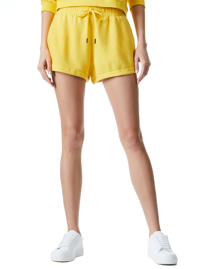 Alice And Olivia Tandy Short In Yellow
