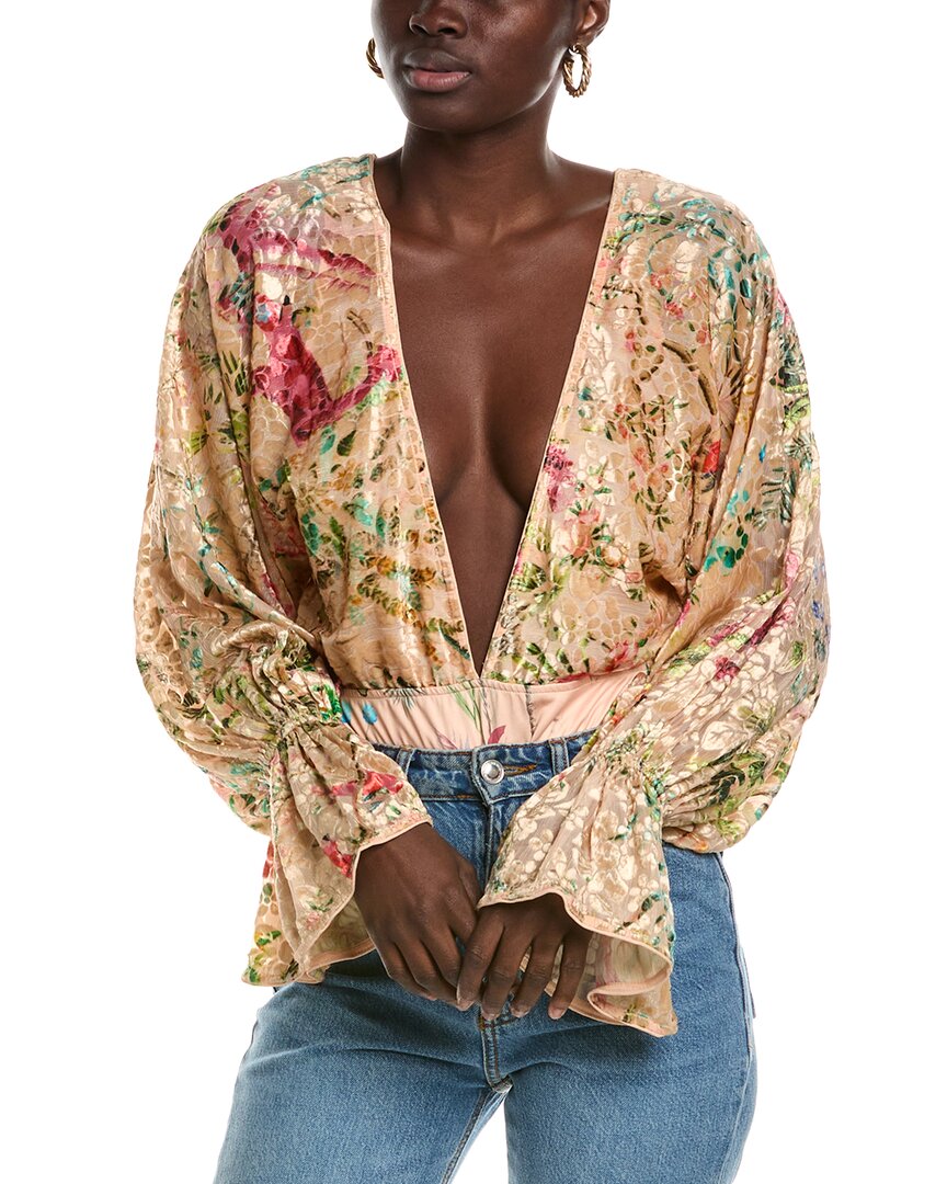 Hemant & Nandita Bodysuit In Brown