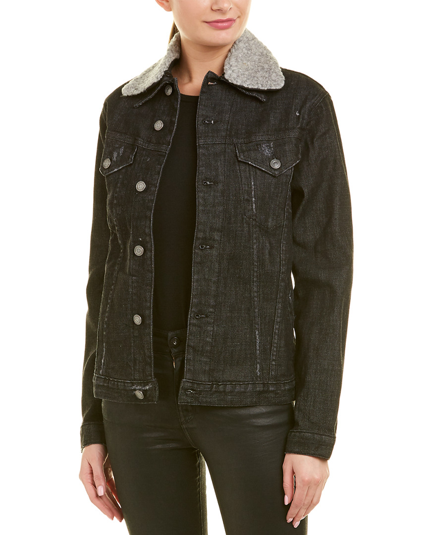 Image of Etienne Marcel Distressed Denim Jacket