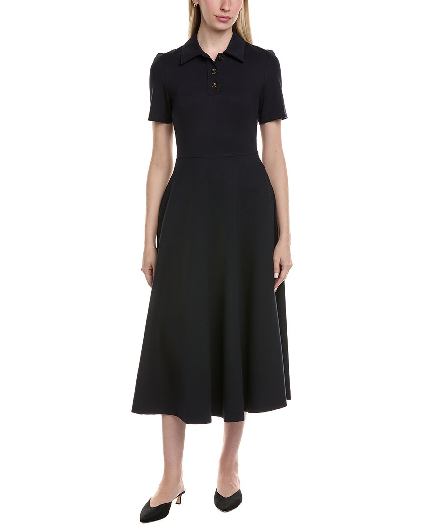Ted Baker Polo Shirtdress In Black