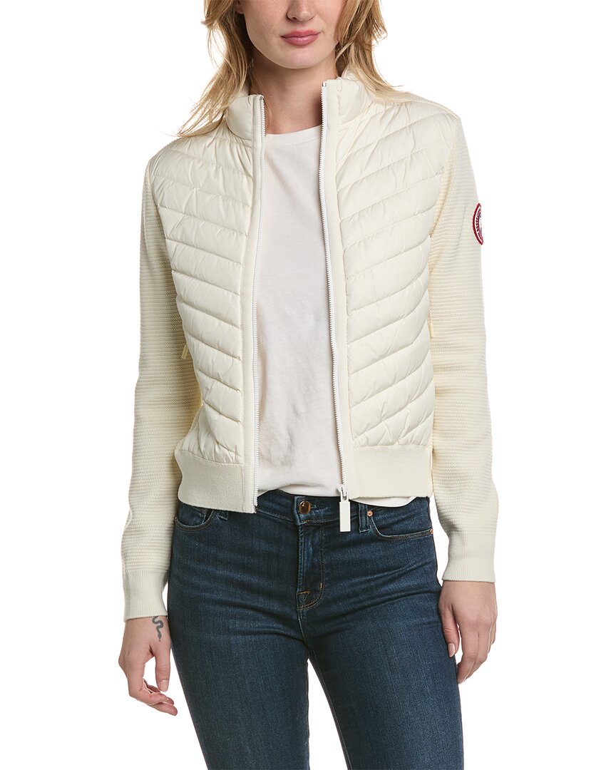 CANADA GOOSE CANADA GOOSE HYBRIDGE KNIT DOWN WOOL JACKET